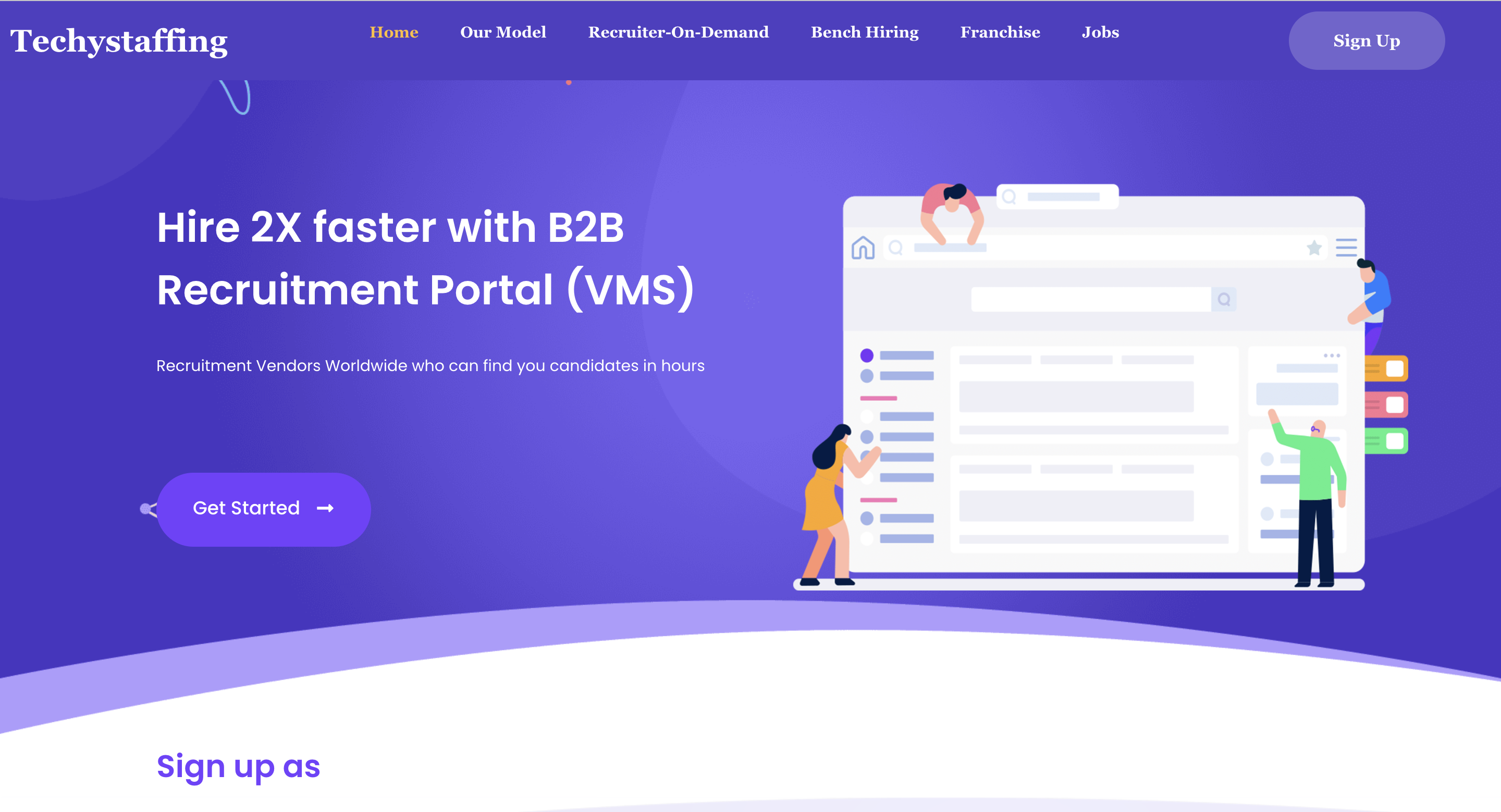 Hiring Consultant Website 